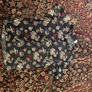 Star Wars Boba Fett  Black Floral Shirt